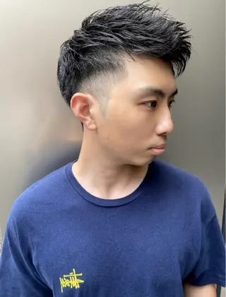 メンズ newline所属・⭐カットモデル 募集⭐黒木凌有のヘアスタイル