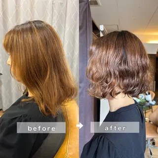 ミディアム @z所属・@z（アットゼー） arisaのヘアスタイル
