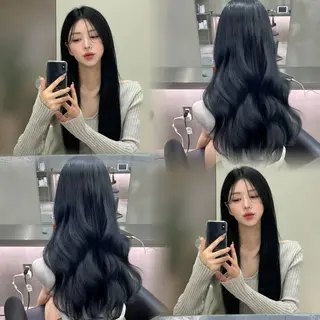 セミロング カラー the path shogo🌻のヘアスタイル