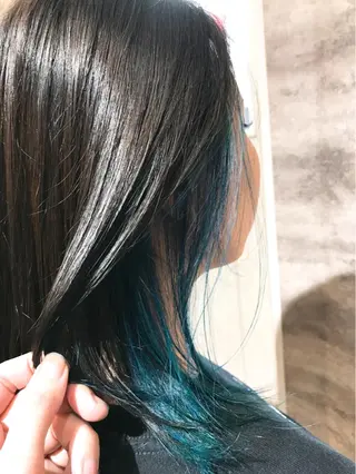 ミディアム Blanco 村松 美里のヘアスタイル