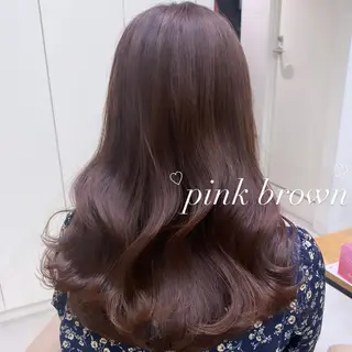 ロング カラー ブリーチなしWカラー 🎀韓国ヘア/amiのヘアスタイル