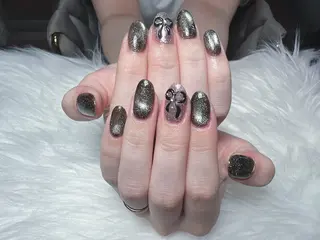 ネイル 【Eclat ｴｸﾗ】nail＆beauty所属・Eclat〔ｴｸﾗ〕 MOEKA𝜗𝜚*のネイルデザイン