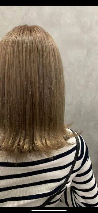 ミディアム カラー ゆきな 育休中のヘアスタイル