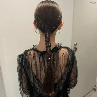 ヘアアレンジ 銀座/レイヤーカット 🤍内野すみれのヘアスタイル