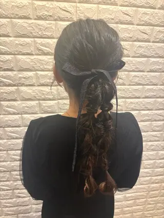ロング ヘアアレンジ Ailes hair /菊地穂果のヘアスタイル