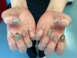 ミディアム アトリエAIHA所属・アトリエAIHA★ フィルイン推奨サロンのネイルデザイン