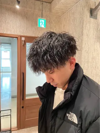 メンズ 池田 華怜のヘアスタイル