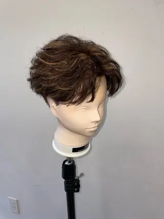 ショート パーマ メンズ 中島 耀一朗のヘアスタイル