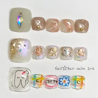 ネイル Hair salon Irie所属・與儀 知佳のネイルデザイン
