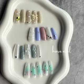 ネイル haru nail所属・harunail Shionのネイルデザイン