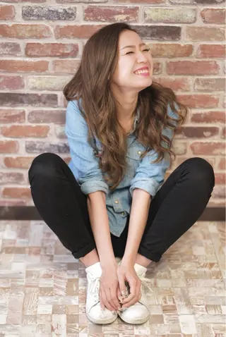 ロング カラー 神野 洸都のヘアスタイル