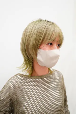 ショート カラー パーマ ⭐️ボブ/ショート りゅうしんのヘアスタイル