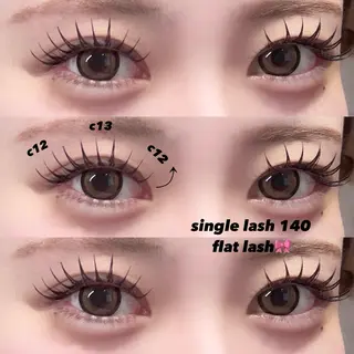 マツエク・マツパ LILY立川🎀 RINKAのマツエク・マツパデザイン