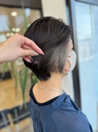 ショート 🇰🇷韓国風顔周り NANAMI🇰🇷のヘアスタイル