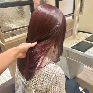 ミディアム カラー 高橋澪🥂 似合わせstyle.のヘアスタイル