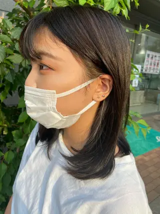 ミディアム カラー 🪽似合わせカラー RENA.🪽🩶のヘアスタイル