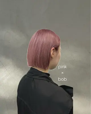 ショート INORI|艶カラ ー|フェイスレイヤーのヘアスタイル