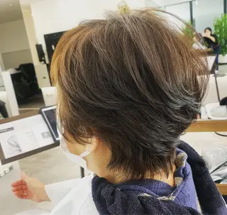 ショート カラー KANGOL SALON　富山 セントラル所属・清水 理恵子のヘアスタイル