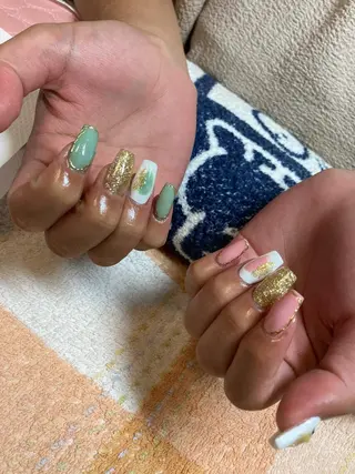 ネイル rukianail 新里のネイルデザイン