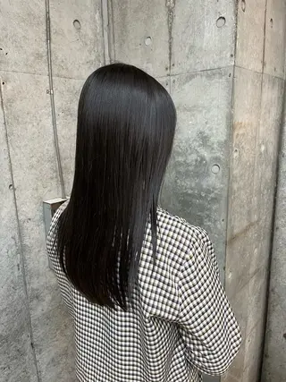 ロング カラー 🌱ぱっつとボブカ ット🌱/Ryotaのヘアスタイル