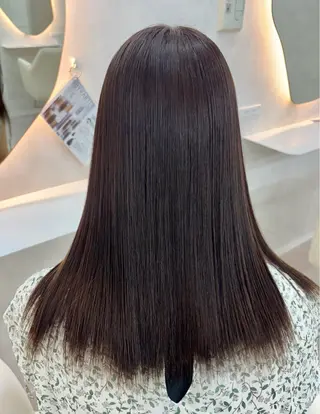 ミディアム カラー 🎀asumi/大宮 /ブリーチモデル🎀のヘアスタイル