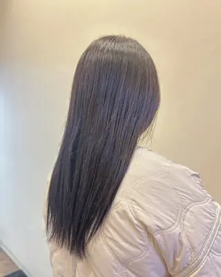 ロング カラー くわこ ひなたのヘアスタイル