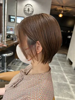 ショート enx天王町店 伊藤　愛央のヘアスタイル