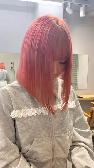 ミディアム libero/柏 HARUNA🎀のヘアスタイル