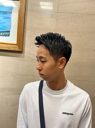 ショート 練習用 坂場のヘアスタイル