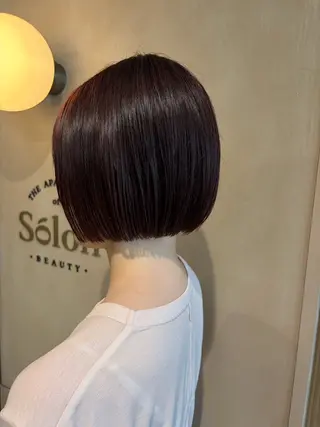 ショート カラー The Apartment of solon所属・黒坂 唯奈 /パーマとボブ特化のヘアスタイル