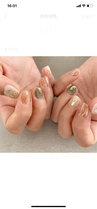 ネイル nail room  cuore所属・松尾 典子のネイルデザイン