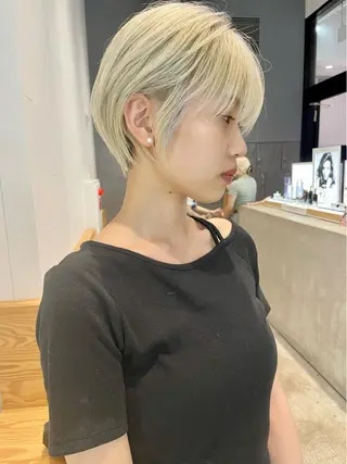 ショート 瓜谷 亮磨のヘアスタイル
