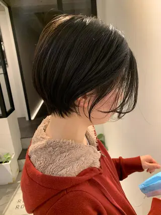 ショート ピンクベージュ/新潟 万代/高橋桃葉🍑のヘアスタイル