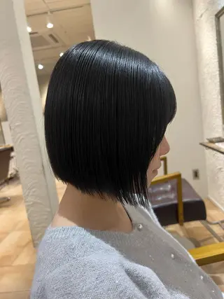 ショート カラー 🥀韓国ヘア🥀 宮津真菜のヘアスタイル