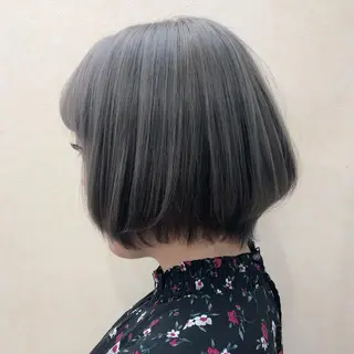 ショート カラー 【ニュアンスカラー・ 髪質改善】スズキカナのヘアスタイル