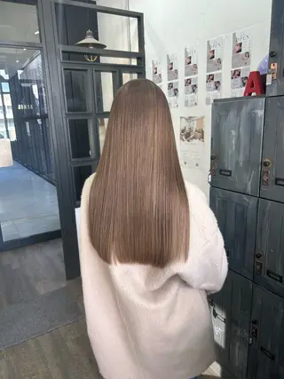 ロング カラー SITY.天神大名【シティ】所属・🦋mamiya🦋 カットモデル募集のヘアスタイル