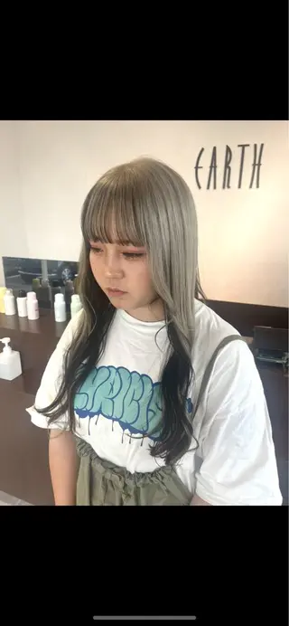 ロング カラー 🥀UCHIYAMA LiN🥀のヘアスタイル