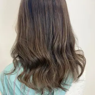 ロング カラー 中本 達也のヘアスタイル