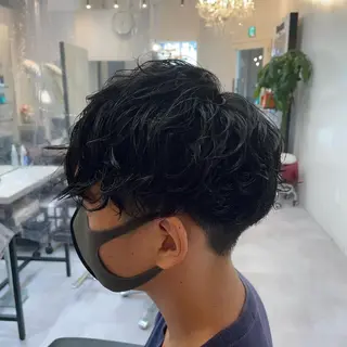 ショート 髪質改善× ハイライト溝江のヘアスタイル