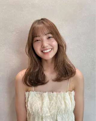 セミロング 磯部 拓磨のヘアスタイル