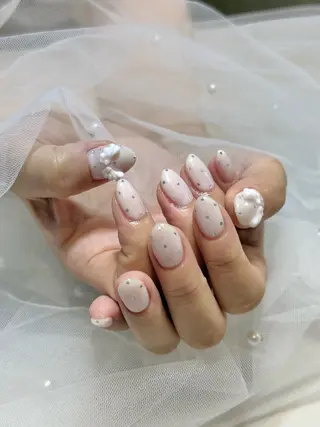 ネイル éclat nail studio（She nail studio内）所属・韓国ワンホン éclat🩵飯山のネイルデザイン
