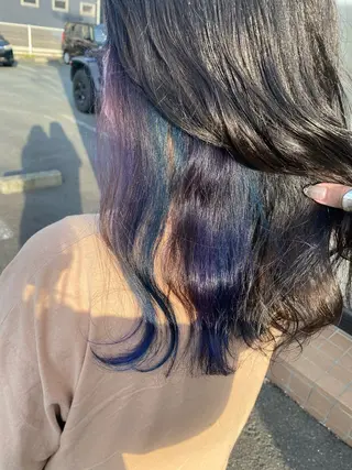 セミロング 🇰🇷韓国風顔周り NANAMI🇰🇷のヘアスタイル