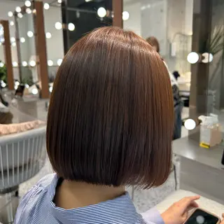 ミディアム カラー ボブ/髪質改善 jionのヘアスタイル