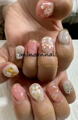 ネイル ❤minoannai メトロポリタン前店のネイルデザイン