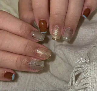 ネイル revia所属・ERI Nailistのネイルデザイン