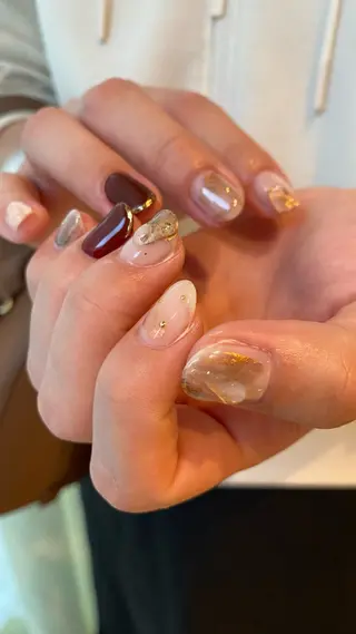 ネイル 渋谷ニュアンスネイル SYURI🫧のネイルデザイン