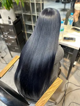 ロング 🌷ブリーチ縮毛矯正 /mina🌷のヘアスタイル