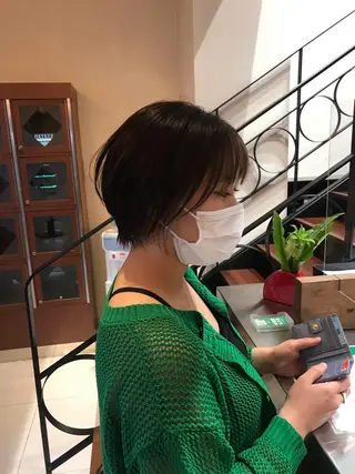 ショート カラー Rondo岐阜公式/ 岐阜No.1髪質改善のヘアスタイル