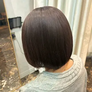 ミディアム カラー 透明感カラー🌼 やまかわ まなみ🌼のヘアスタイル