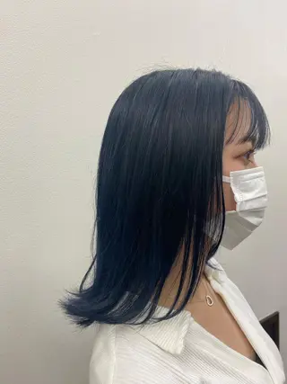ミディアム カラー osayaabei店所属・藤澤 夏実のヘアスタイル